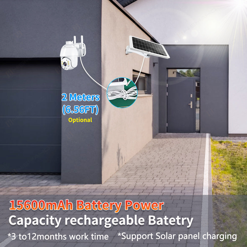 4G LTE Solar Wireless Security Camera