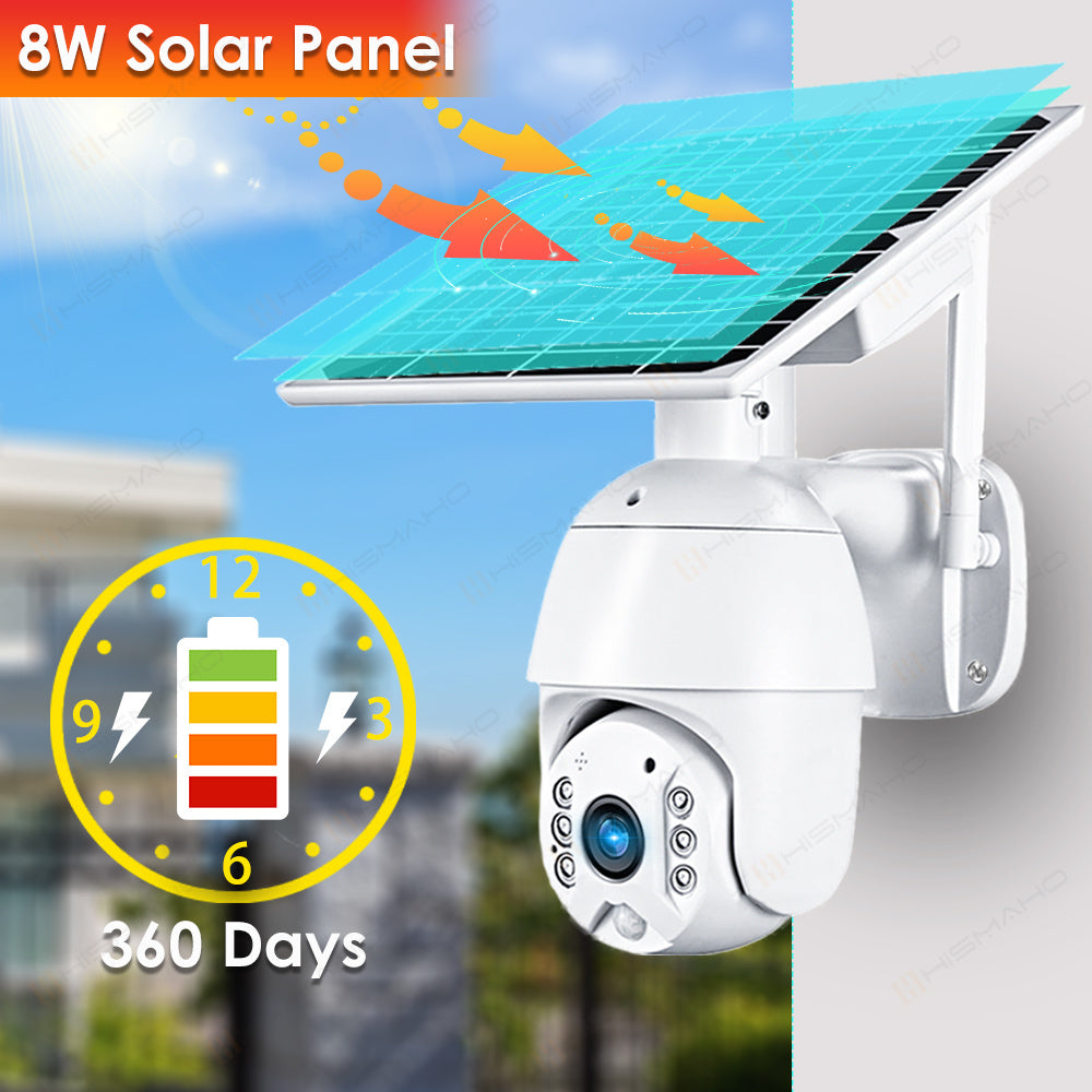 4G LTE Solar Wireless Security Camera